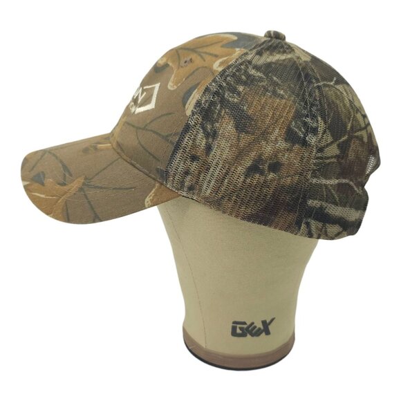 Solomon Corporation Mesh Camo Strapback Cap Hat Trucker Hunting Baseball - Picture 9 of 14